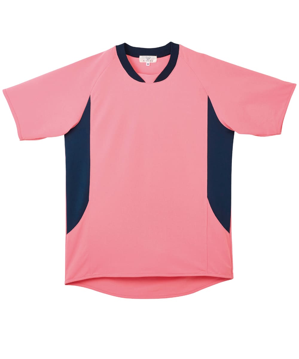 CR108-13　入浴介助用シャツ　ピーチ