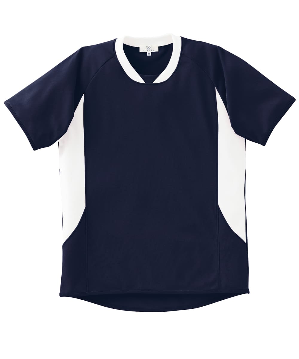 CR108-88　入浴介助用シャツ　ネイビー