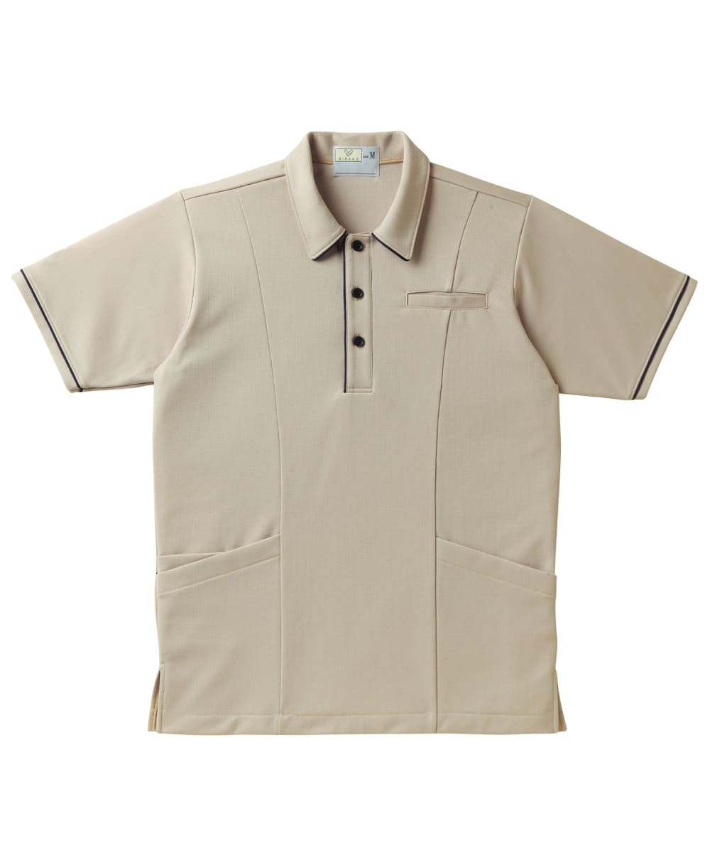 CR141-28　ケアワークシャツ　ベージュ