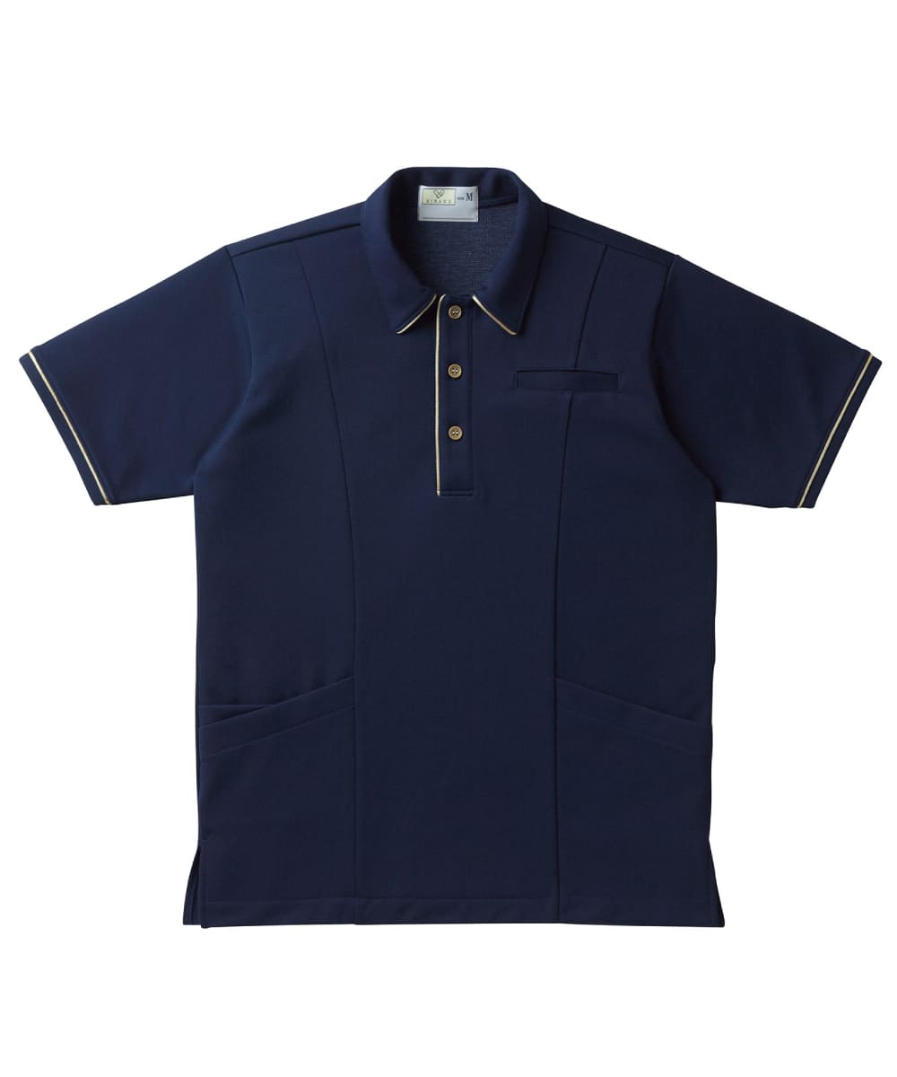 CR141-88　ケアワークシャツ　ネイビー