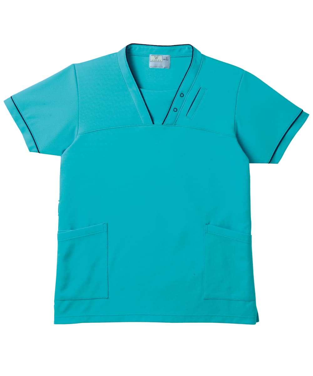 CR152-45　ケアスクラブ　ターコイズブルー