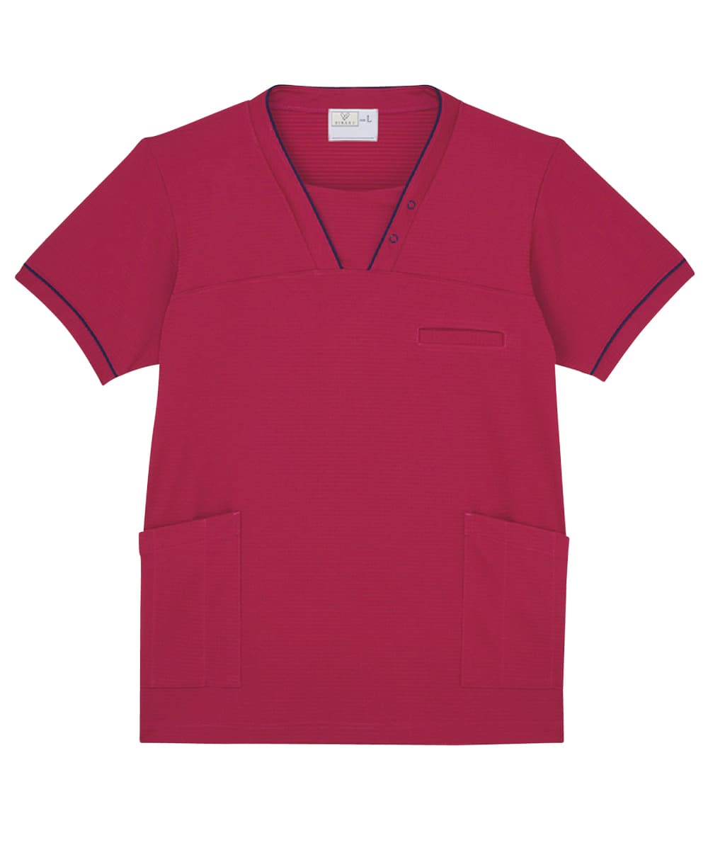 CR216-15　ケアスクラブ　バーガンディー