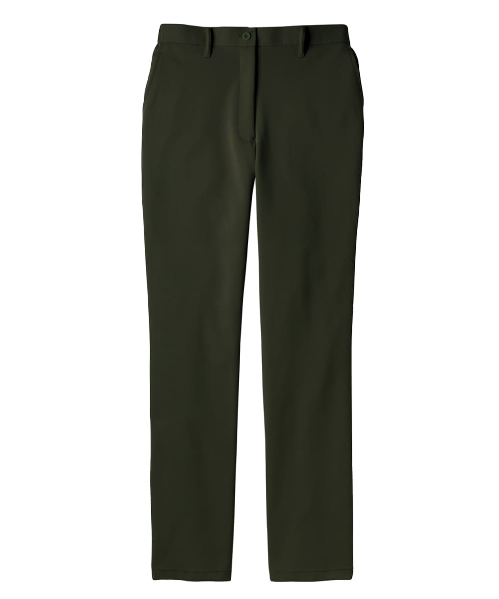 CR584-47　レディスパンツ　カーキ