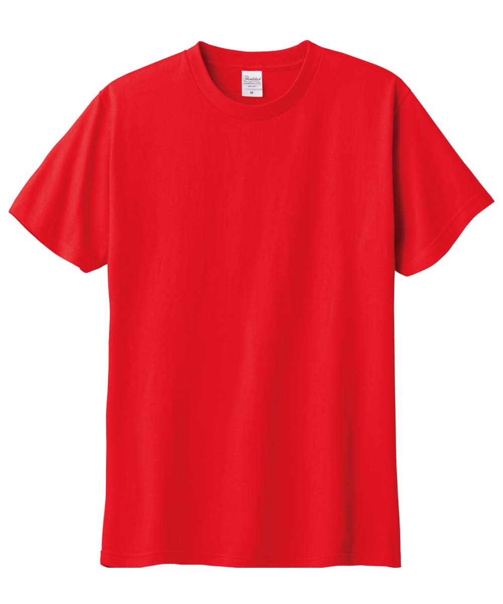 00085-CVT-010　5.6オンスヘビーウエイトＴシャツ　レッド