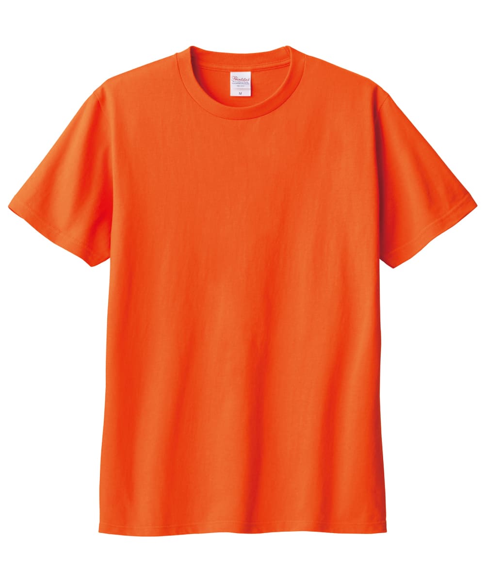 00085-CVT-015　5.6オンスヘビーウエイトＴシャツ　オレンジ