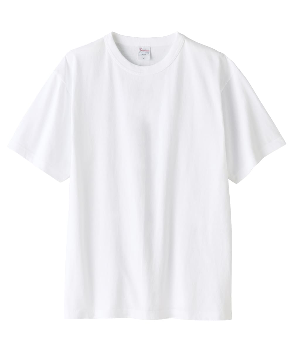 00087-OET-001　5.9オンスオープンエンドＴシャツ　ホワイト