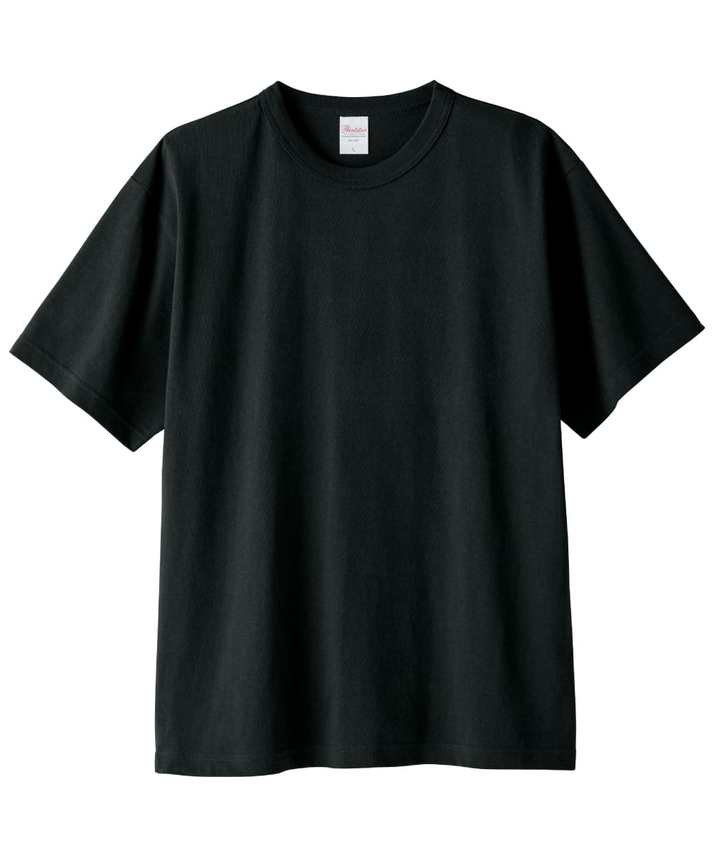 00087-OET-005　5.9オンスオープンエンドＴシャツ　ブラック