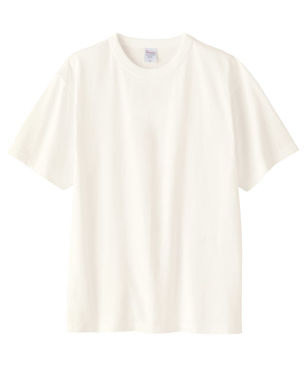 00087-OET-073　5.9オンスオープンエンドＴシャツ　アイボリー