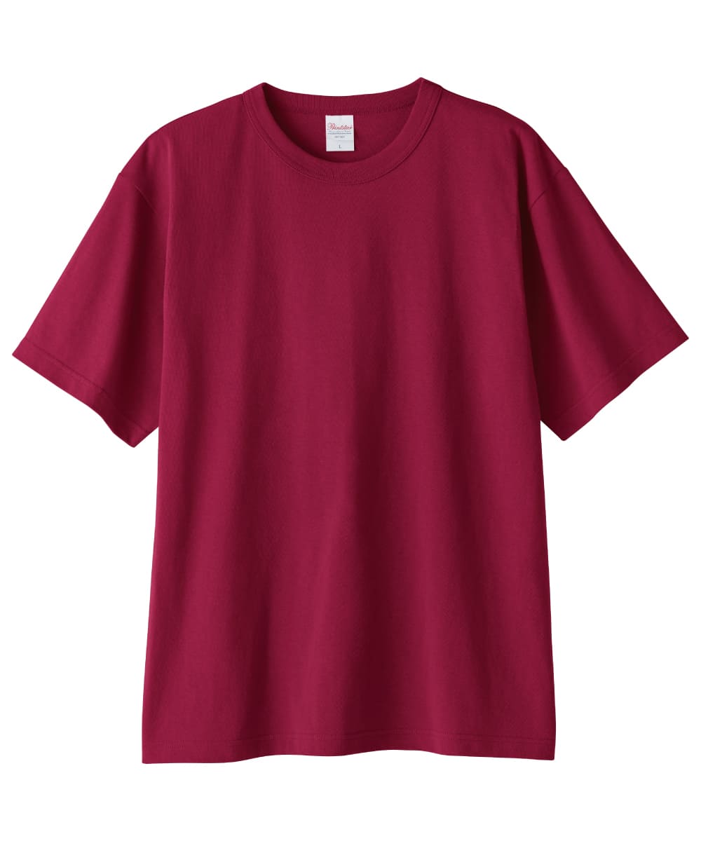 00087-OET-112　5.9オンスオープンエンドＴシャツ　バーガンディ