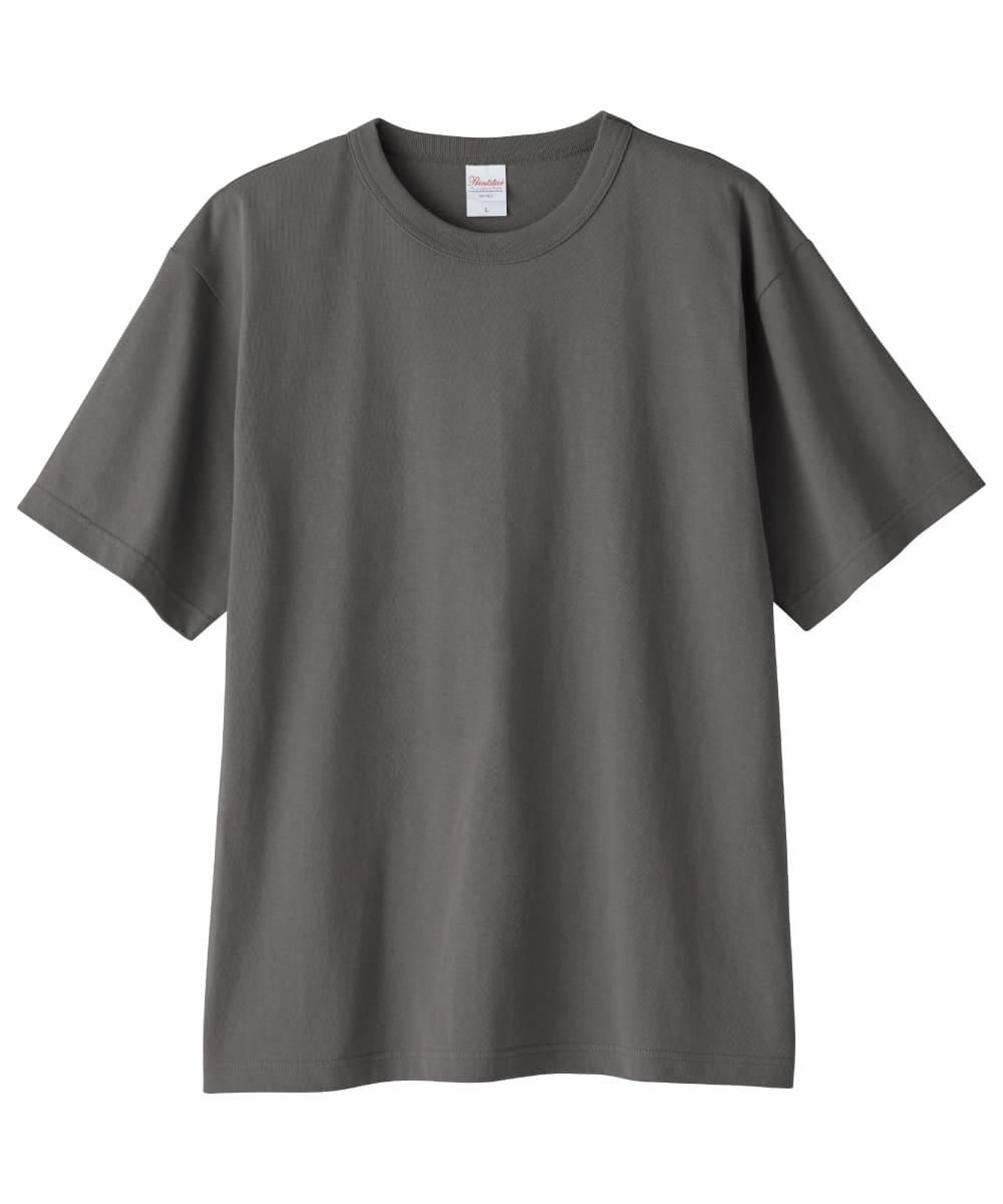 00087-OET-129　5.9オンスオープンエンドＴシャツ　チャコール