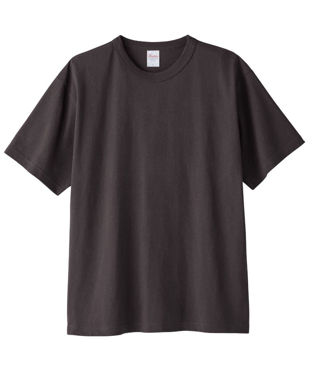 00087-OET-207　5.9オンスオープンエンドＴシャツ　ココアブラウン