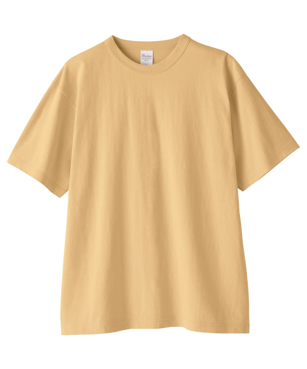 00087-OET-213　5.9オンスオープンエンドＴシャツ　スモークイエロー