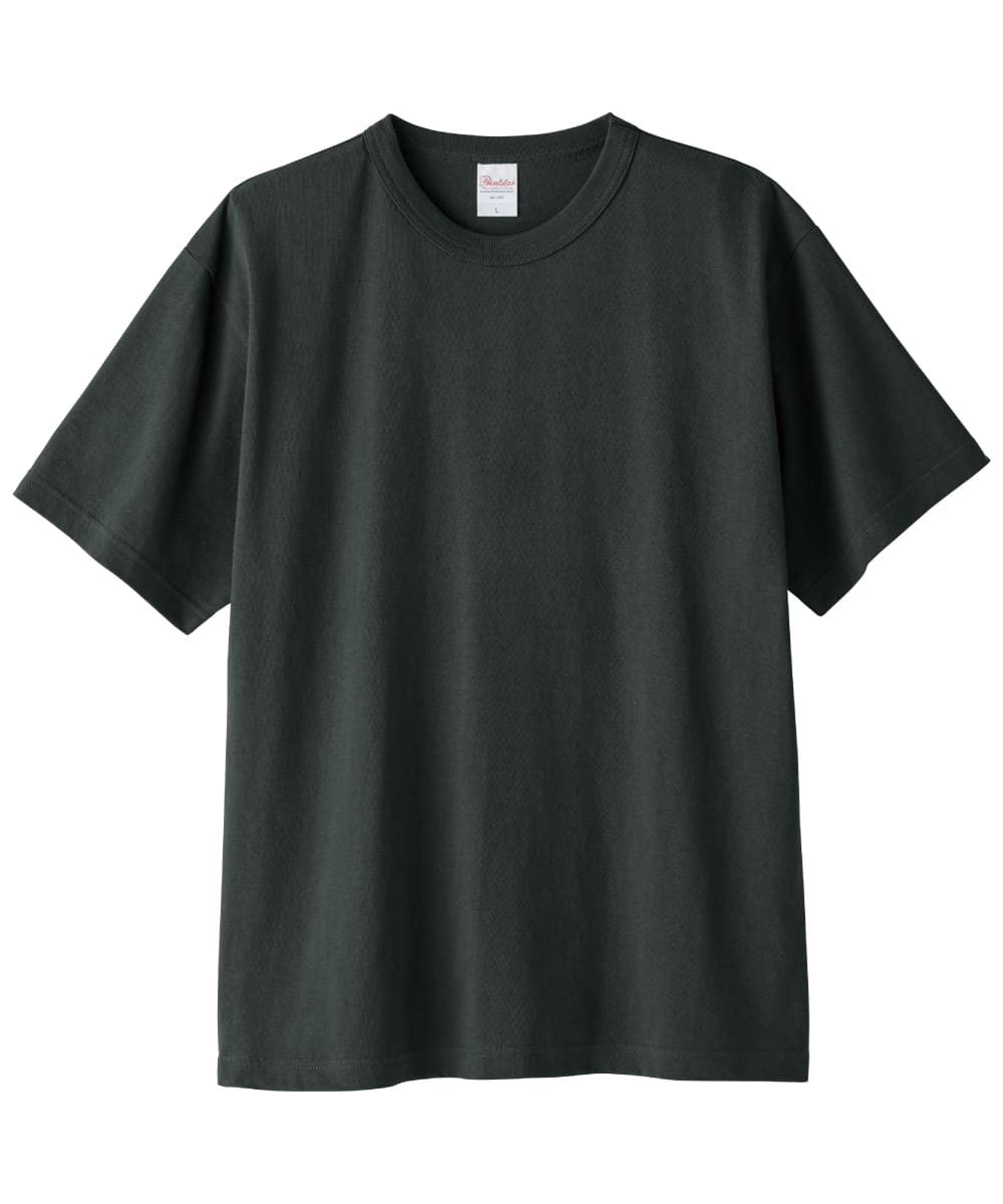 00087-OET-223　5.9オンスオープンエンドＴシャツ　スモークブラック