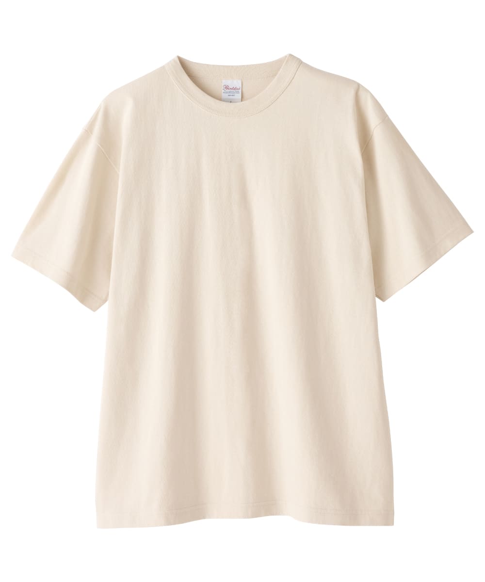 00087-OET-455　5.9オンスオープンエンドＴシャツ　ライトベージュ