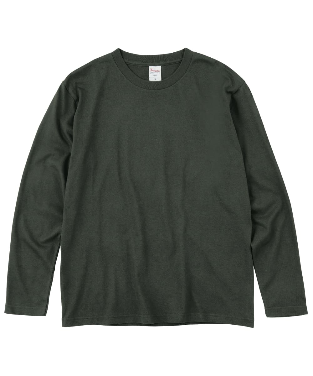 【2026年新色】00102-CVL-129　5.6オンスヘビーウェイト長袖Ｔシャツ　チャコール