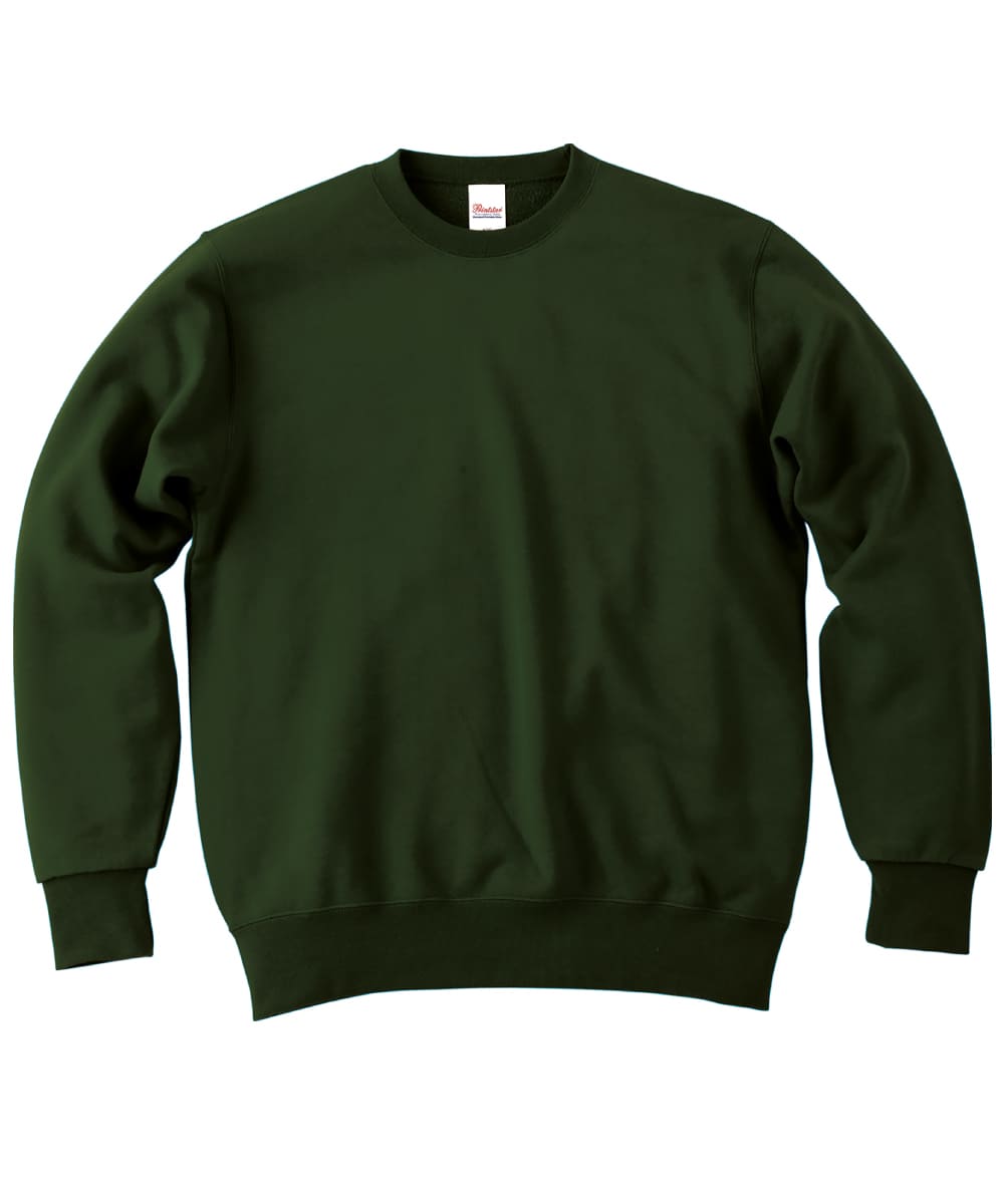 00183-NSC-037　9.7オンススタンダードトレーナー　アーミーグリーン