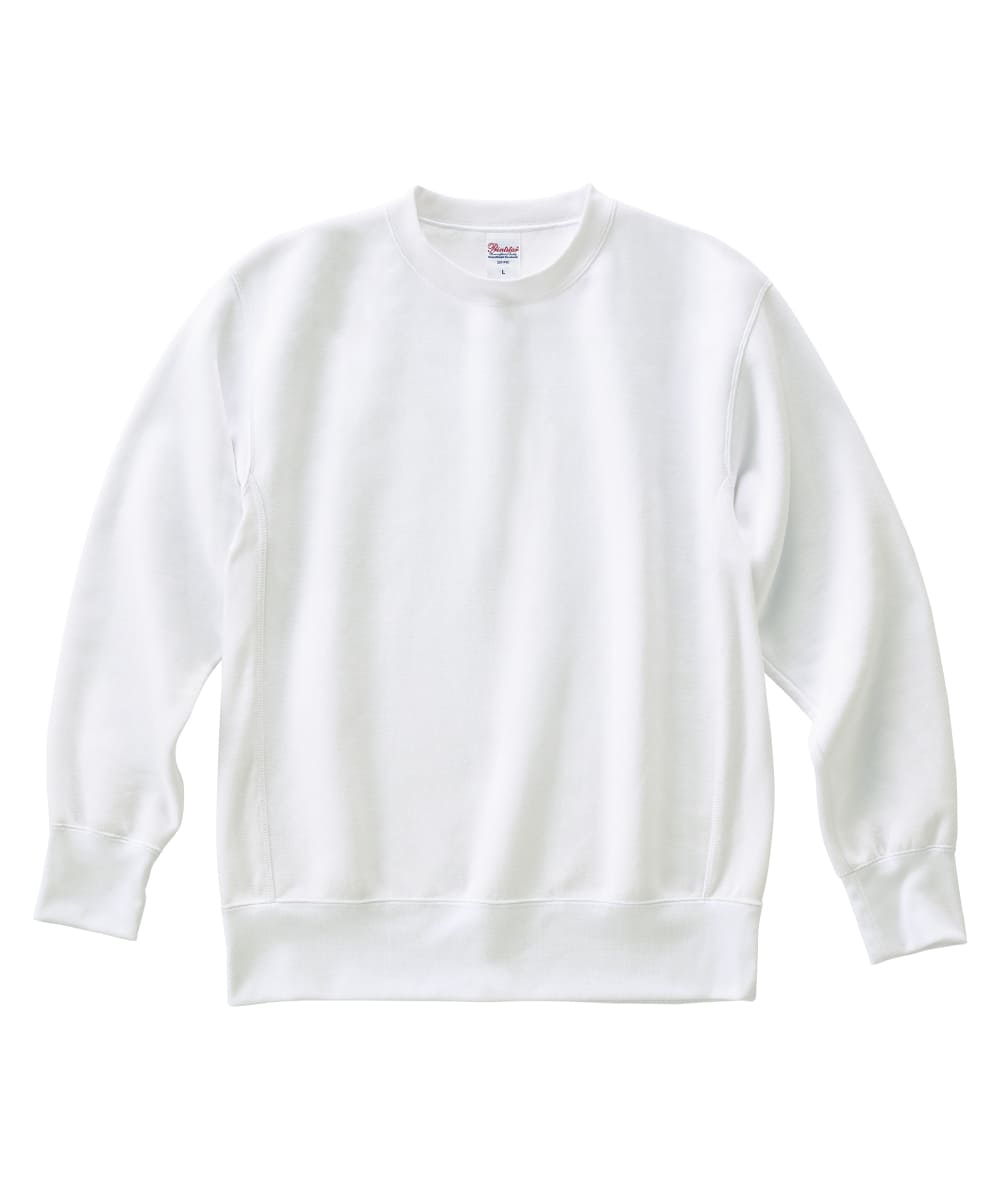 00227-FVC-001　12.0オンス裏起毛ヘビートレーナー　ホワイト
