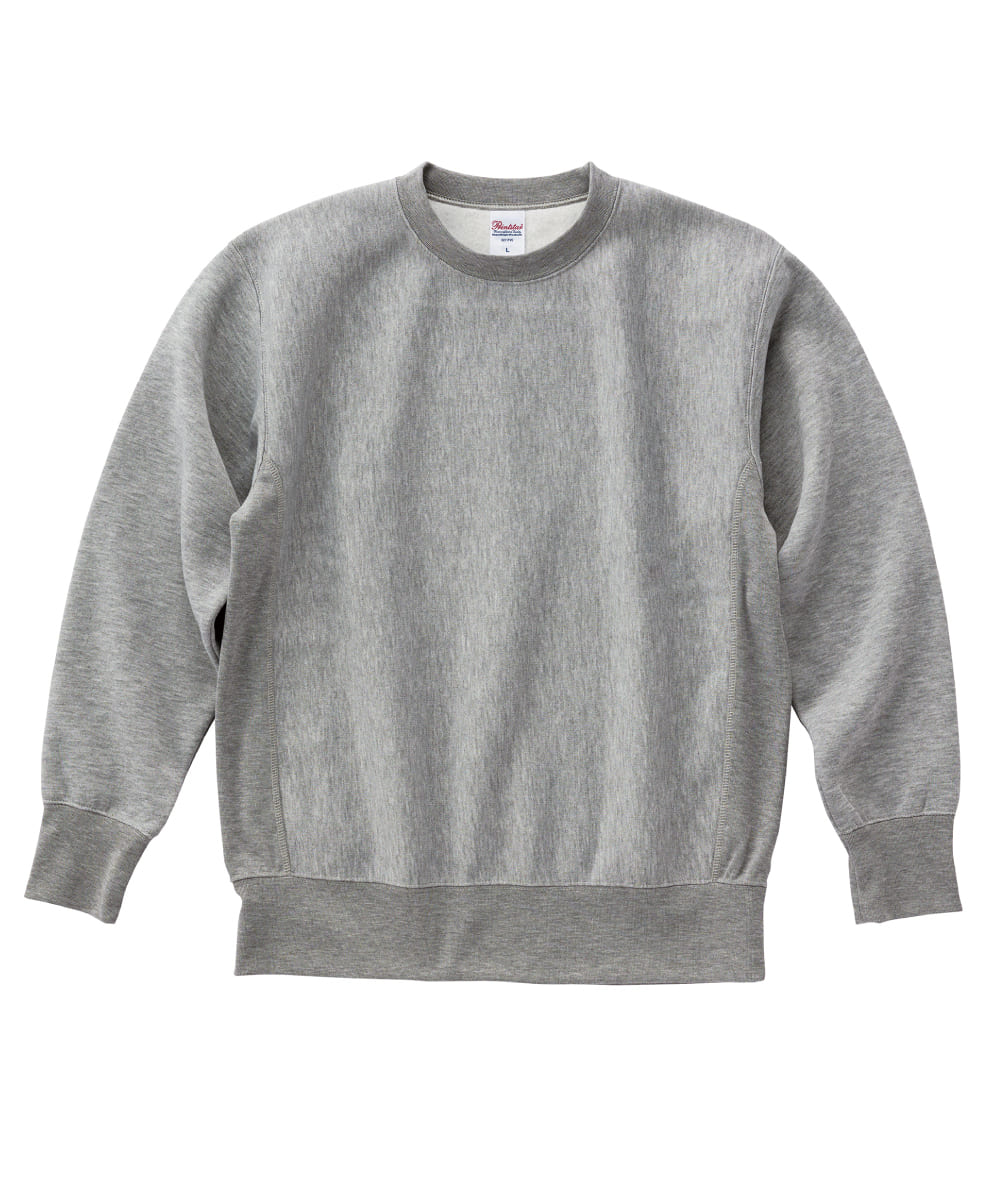 00227-FVC-003　12.0オンス裏起毛ヘビートレーナー　杢グレー