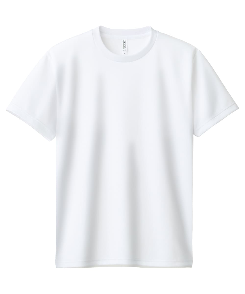 00300-ACT-001　4.4オンスドライＴシャツ　ホワイト
