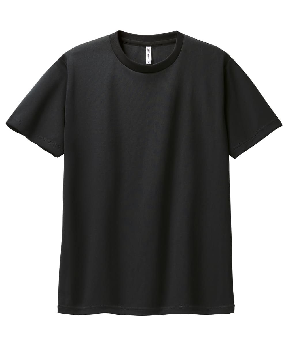 00300-ACT-005　4.4オンスドライＴシャツ　ブラック