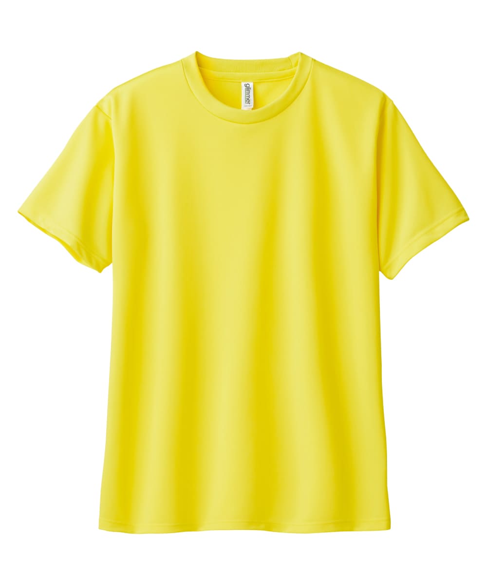 00300-ACT-020　4.4オンスドライＴシャツ　イエロー
