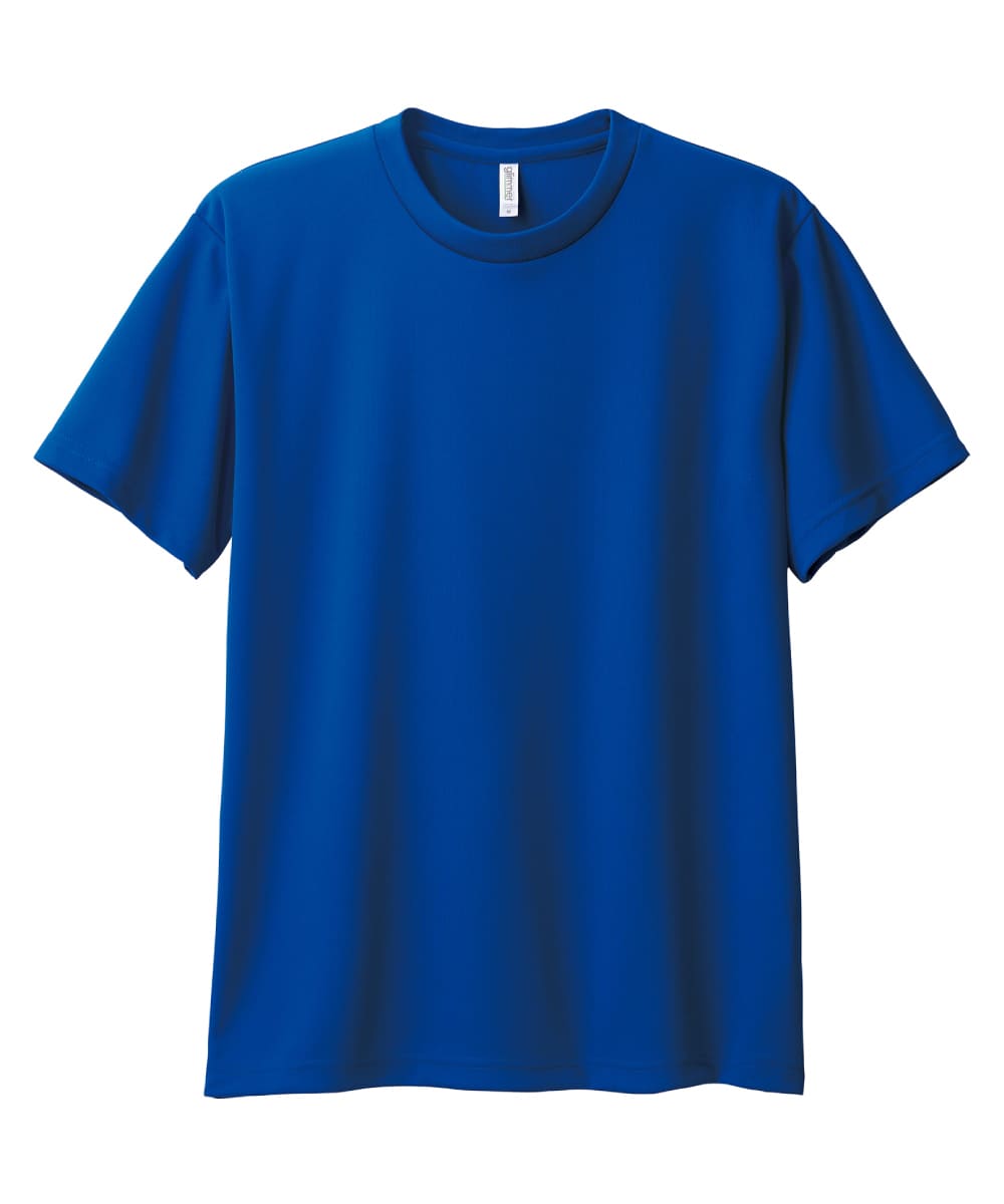 00300-ACT-032　4.4オンスドライＴシャツ　ロイヤルブルー