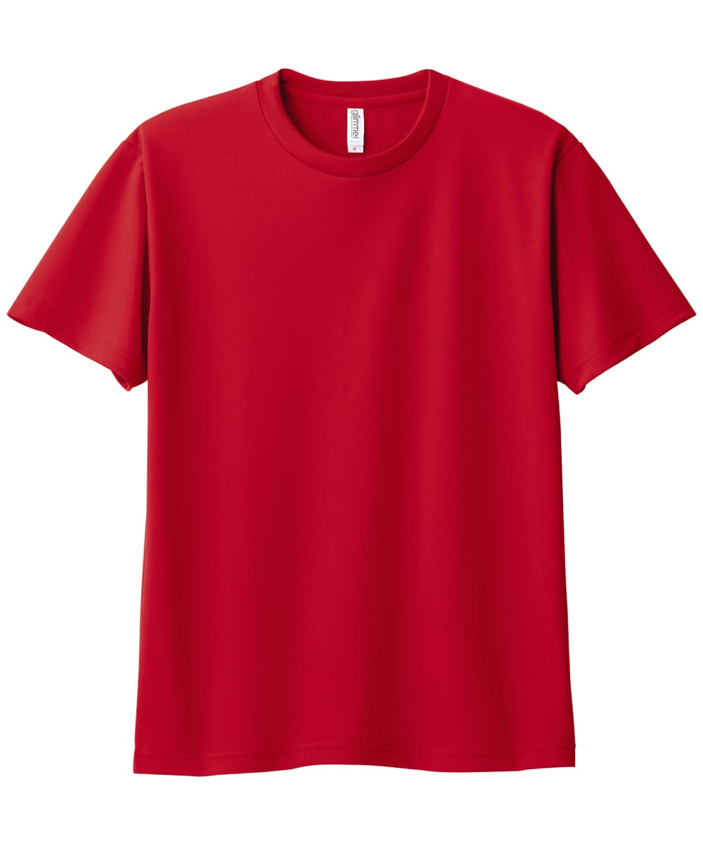 00300-ACT-035　4.4オンスドライＴシャツ　ガーネットレッド