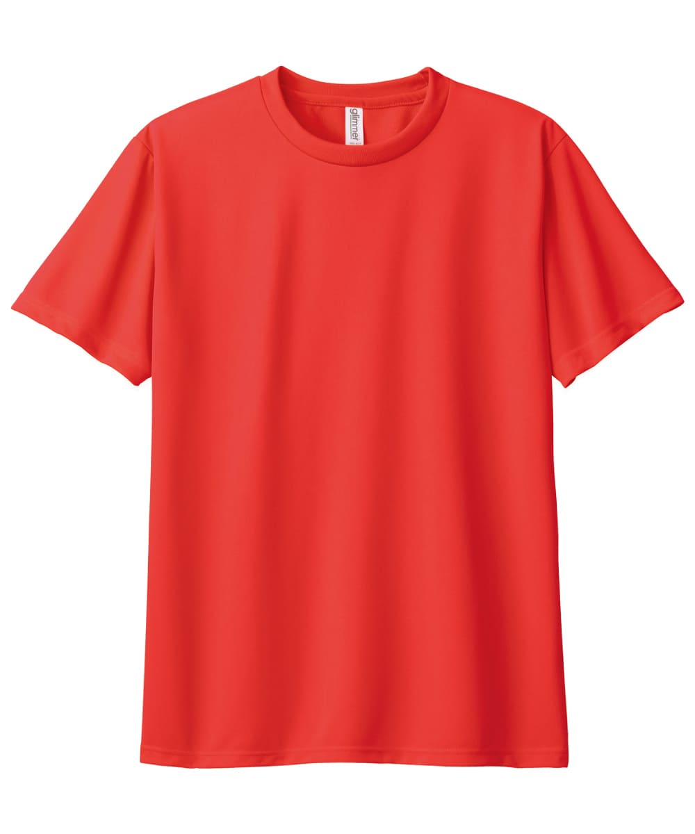 00300-ACT-048　4.4オンスドライＴシャツ　蛍光オレンジ