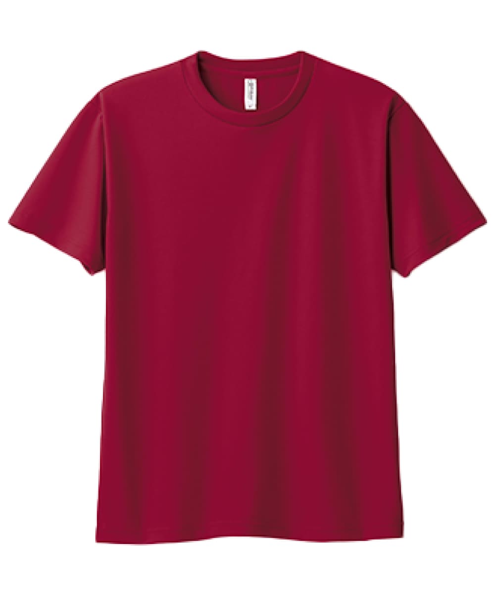 00300-ACT-112　4.4オンスドライＴシャツ　バーガンディ