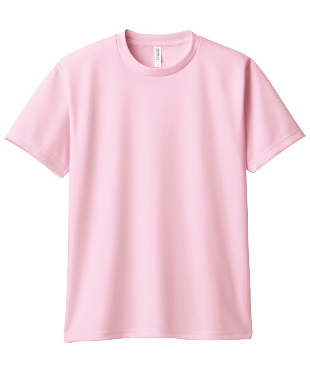 00300-ACT-132　4.4オンスドライＴシャツ　ライトピンク