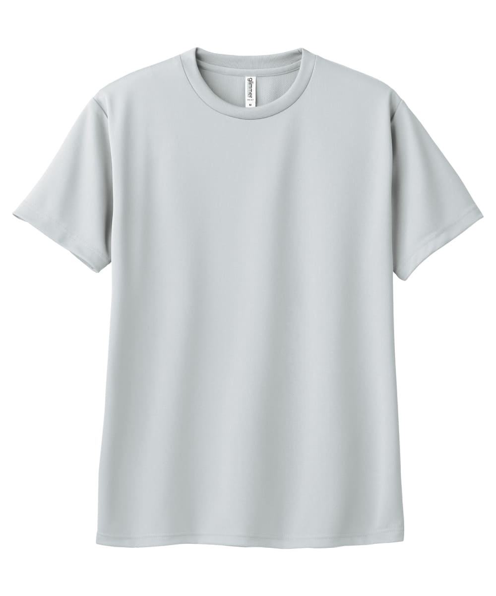 00300-ACT-153　4.4オンスドライＴシャツ　シルバーグレー