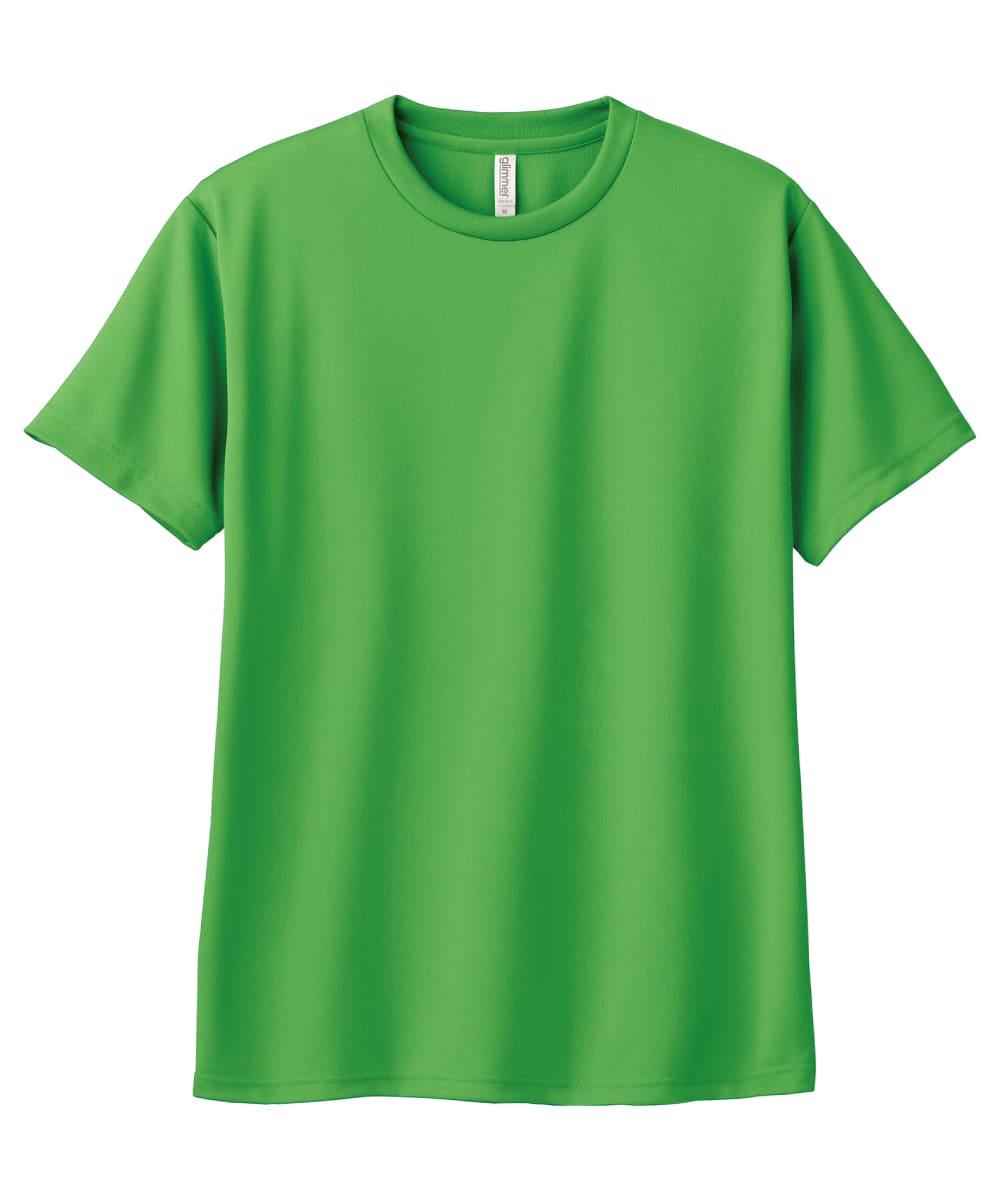 00300-ACT-194　4.4オンスドライＴシャツ　ブライトグリーン