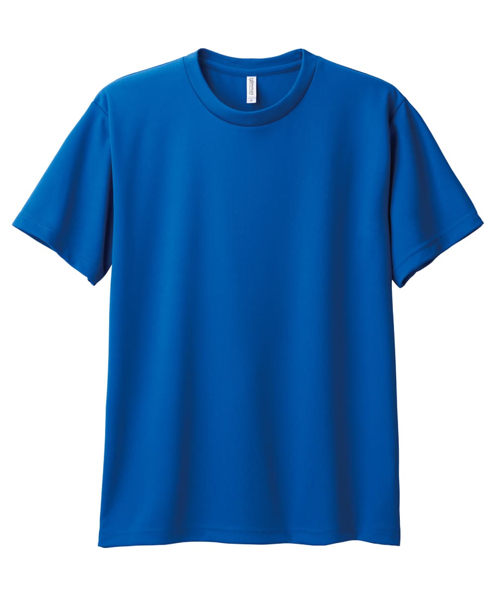 00300-ACT-198　4.4オンスドライＴシャツ　ミディアムブルー