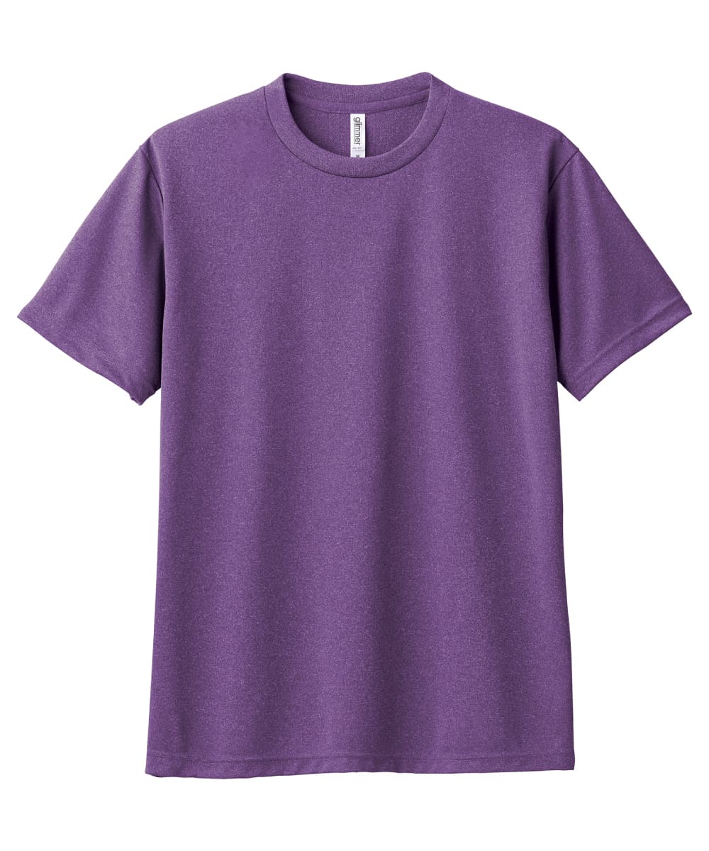 00300-ACT-905　4.4オンスドライＴシャツ　ミックスパープル