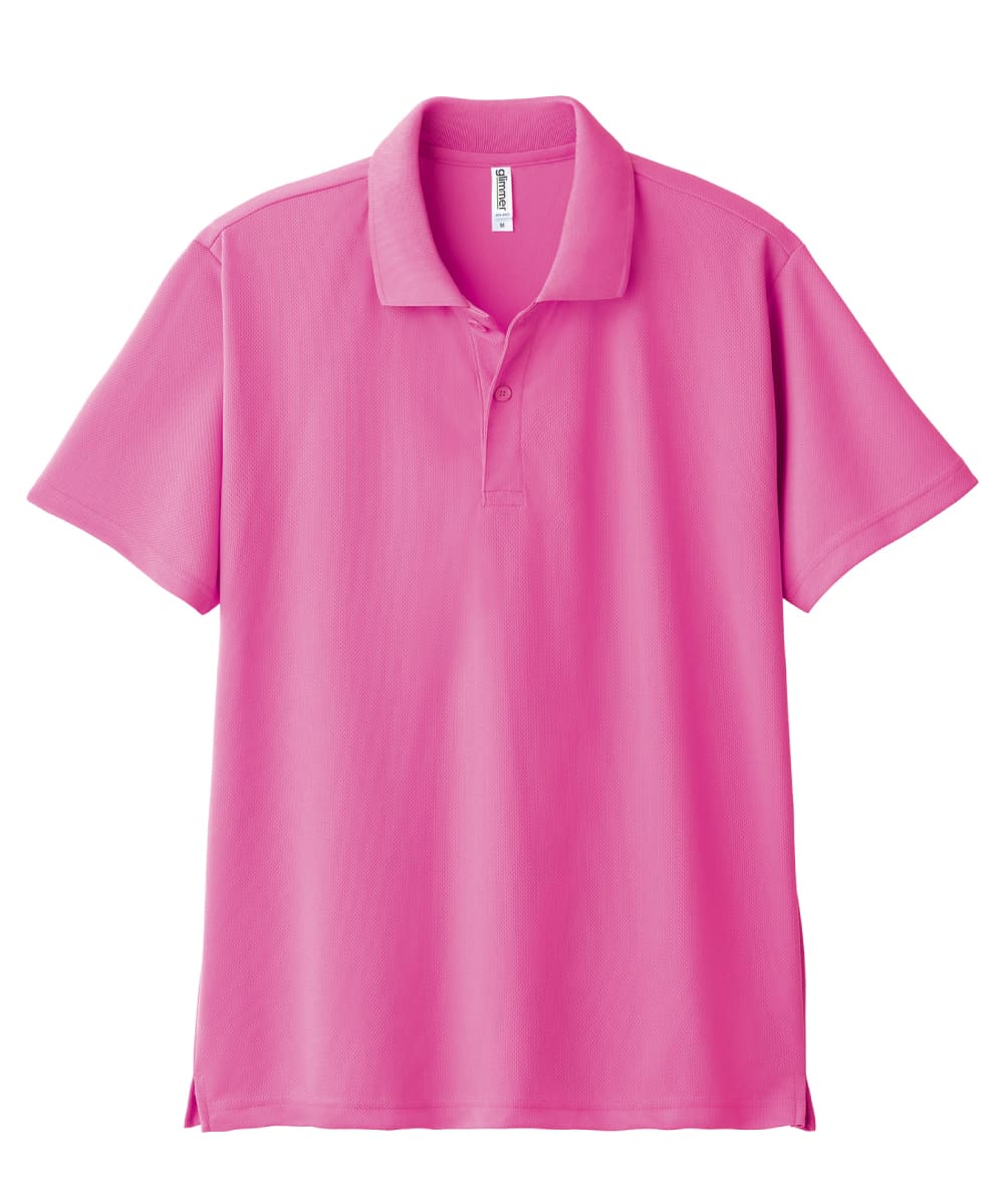 00302-ADP-011　4.4オンスドライポロシャツ　ピンク