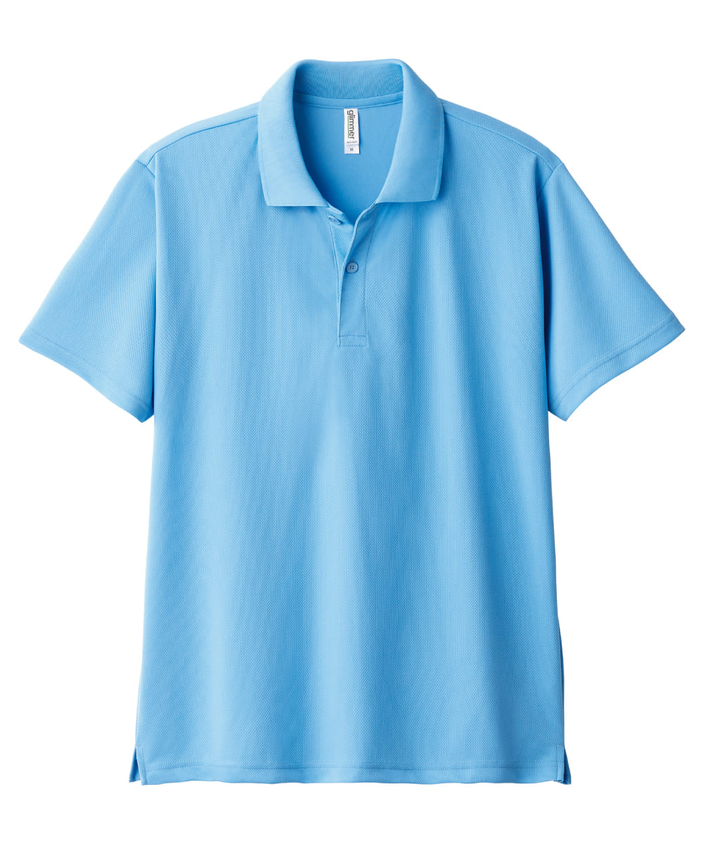 00302-ADP-033　4.4オンスドライポロシャツ　サックス