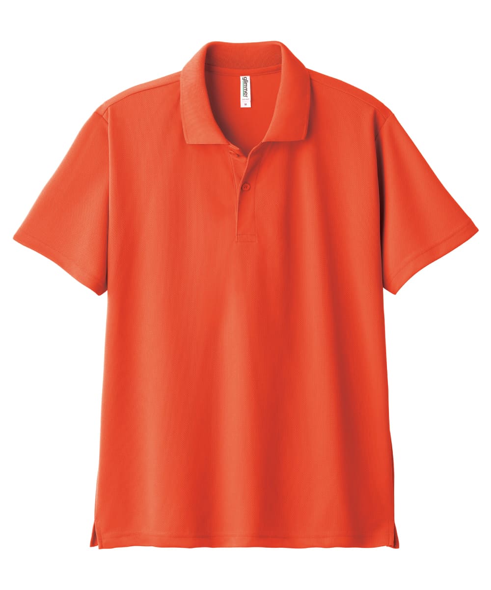 00302-ADP-038　4.4オンスドライポロシャツ　サンセットオレンジ