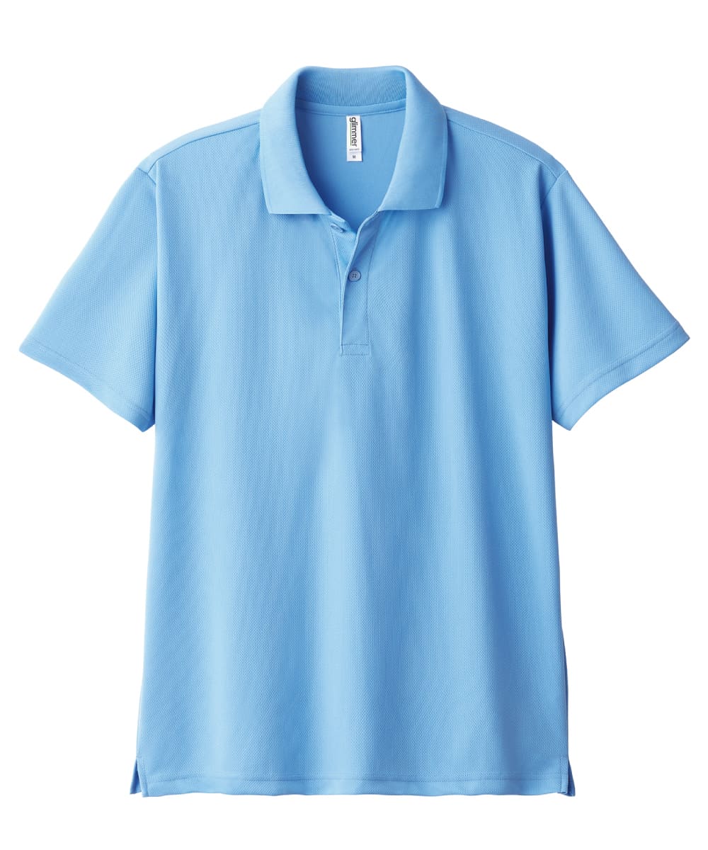 00302-ADP-133　4.4オンスドライポロシャツ　ライトブルー