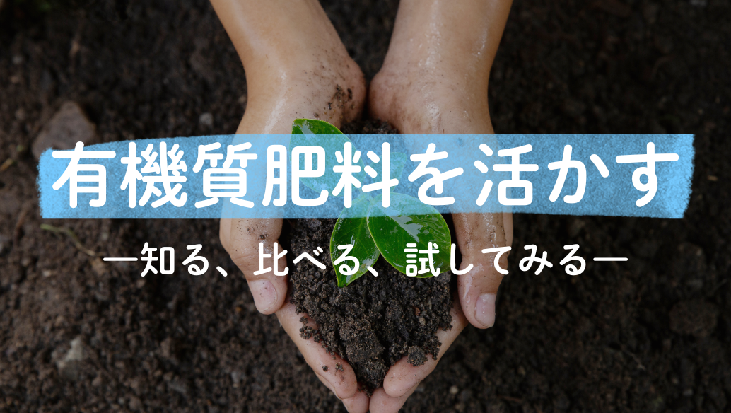 有機肥料と化成肥料の違い 3つのポイント