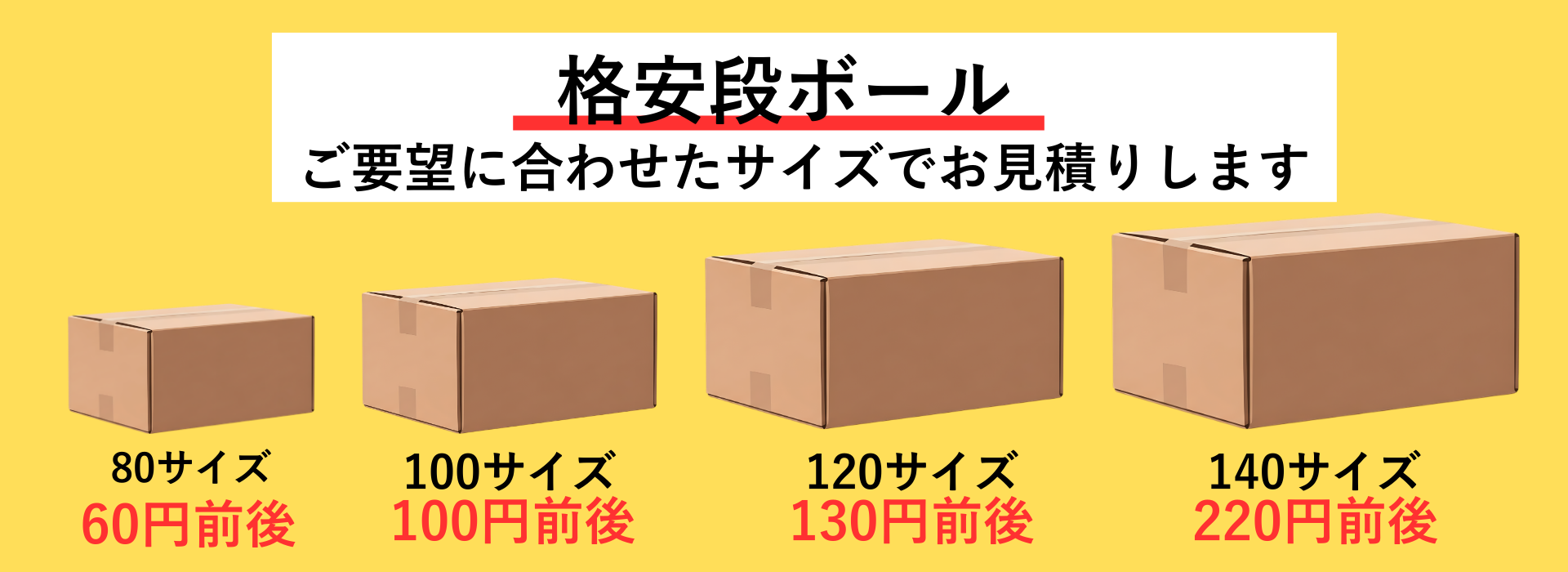 ダンボールサイズ