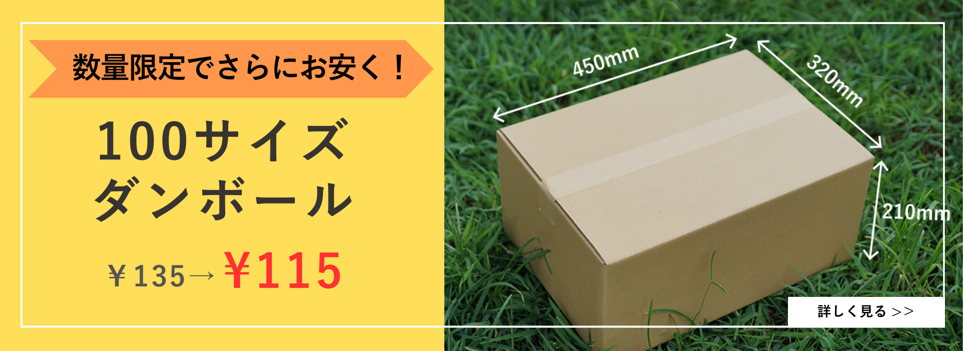 100サイズダンボール