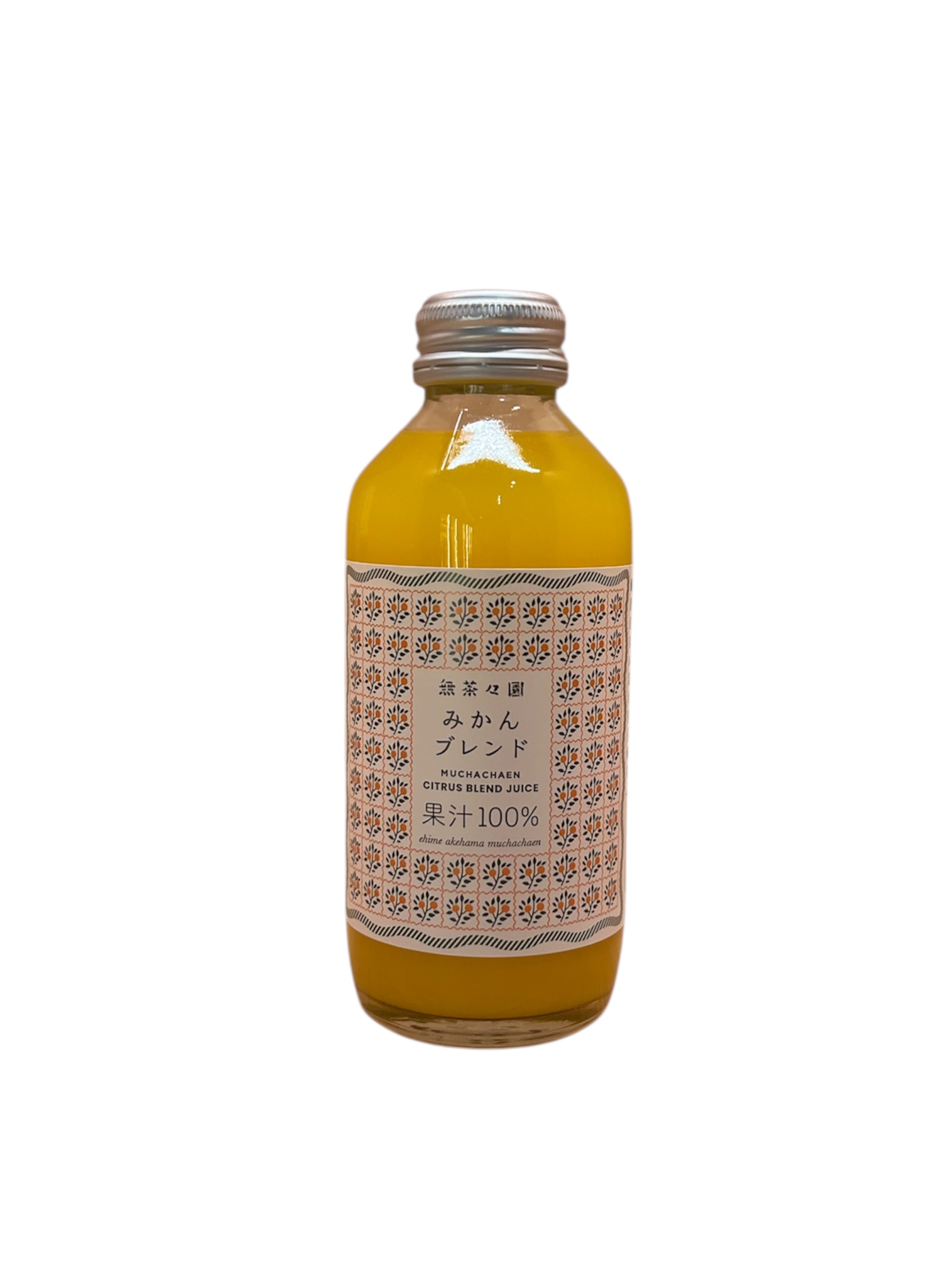 無茶々園　みかんジュース　温州ﾎﾟﾝｶﾝ河内晩柑　180ml