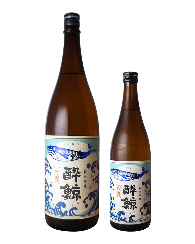 酔鯨　純米吟醸　吟醸　鯨ラベル