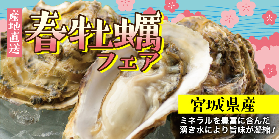 産地直送殻付き牡蠣