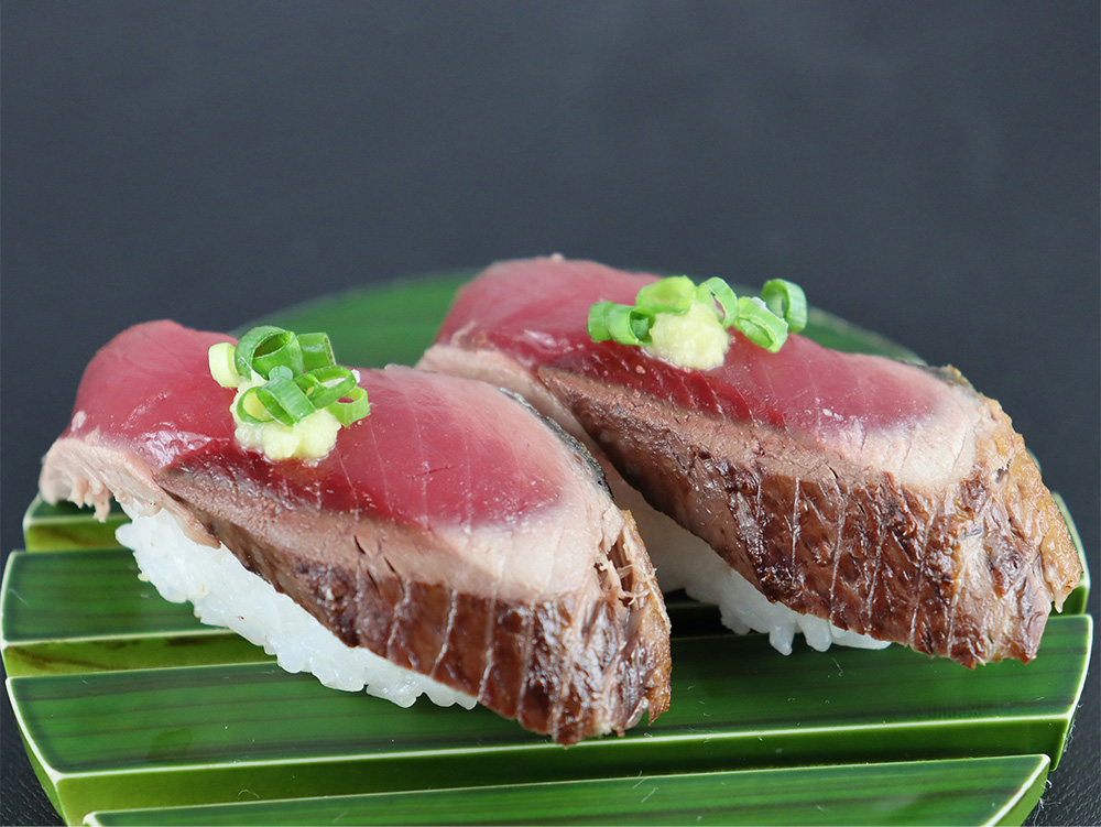 生かつおタタキ握り