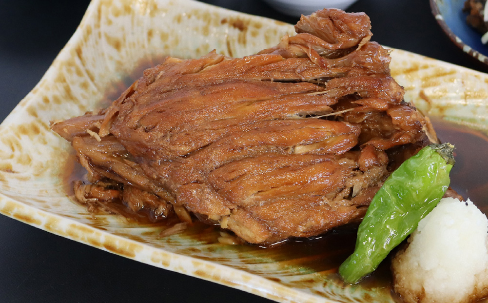 めかじきハーモニカの煮付け