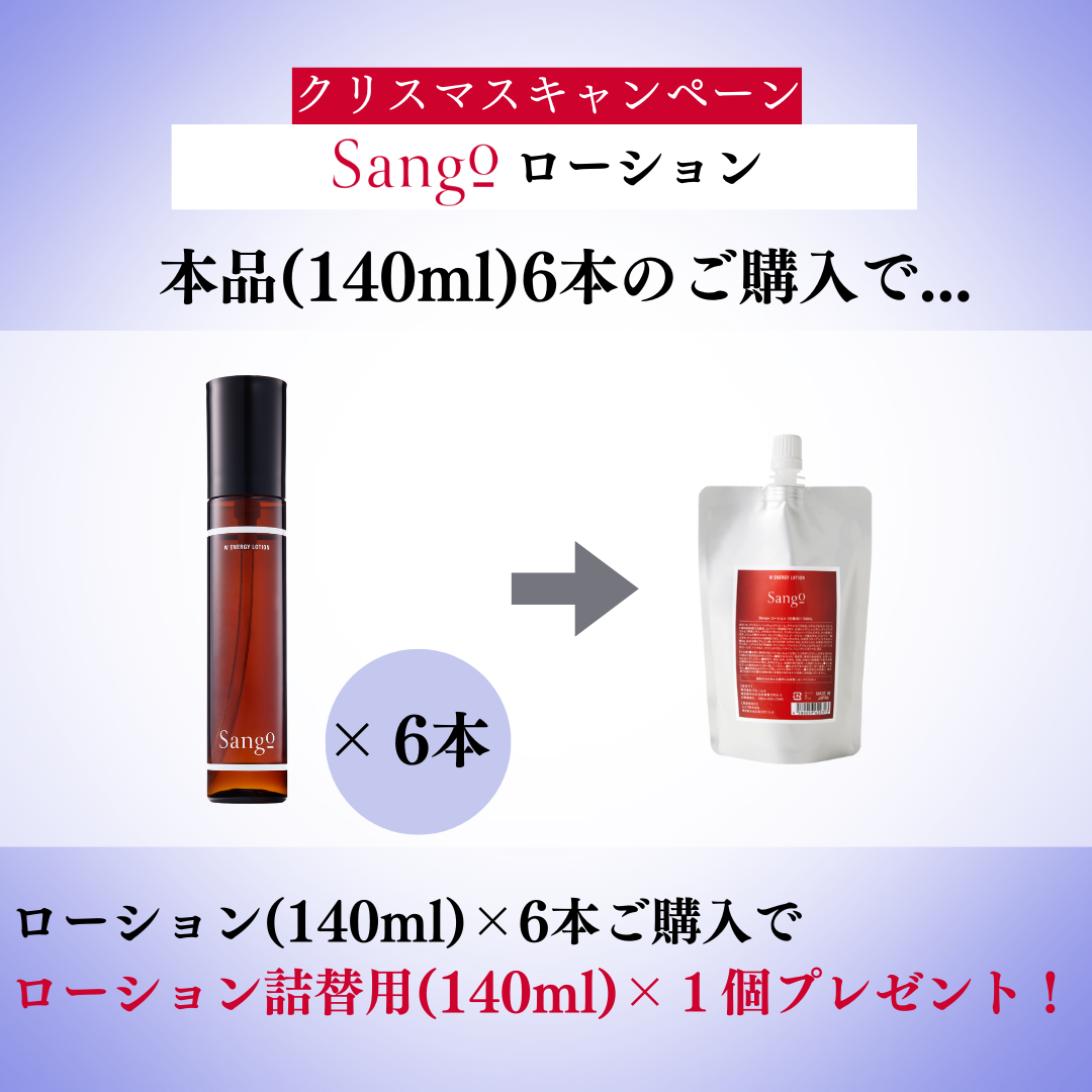 ローション6本+詰替用1個プレゼント