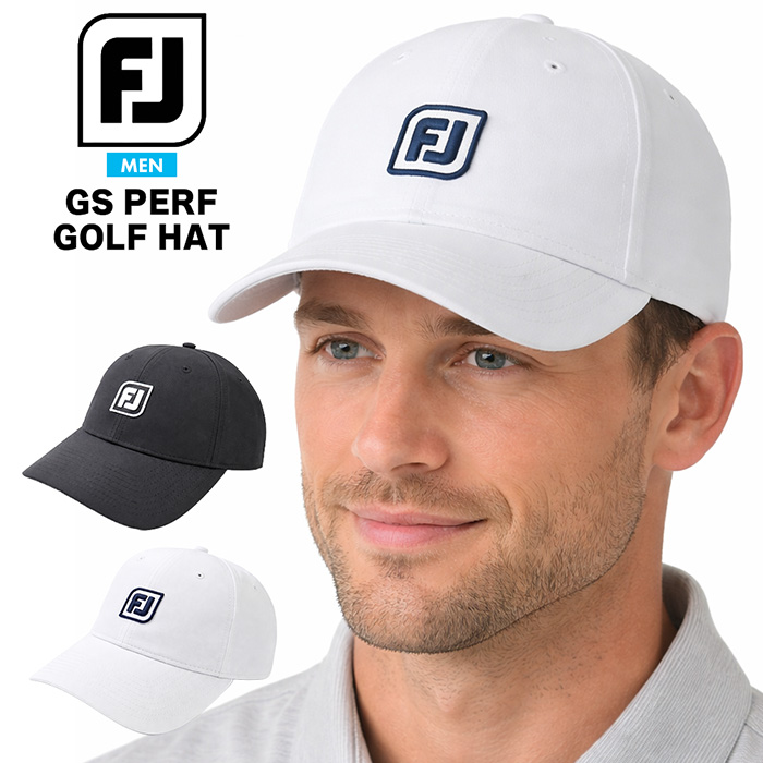フットジョイ ゴルフキャップ メンズ帽子 GS PERF GOLF HAT