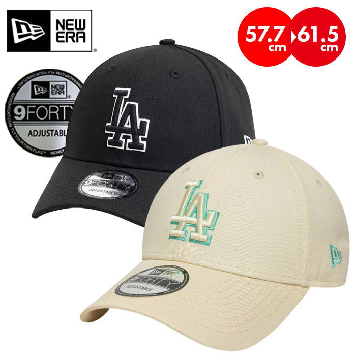 NEW ERA ニューエラ 9FORTY ベースボール キャップ 940 MLB ロゴ アウトライン 帽子 メンズ レディース