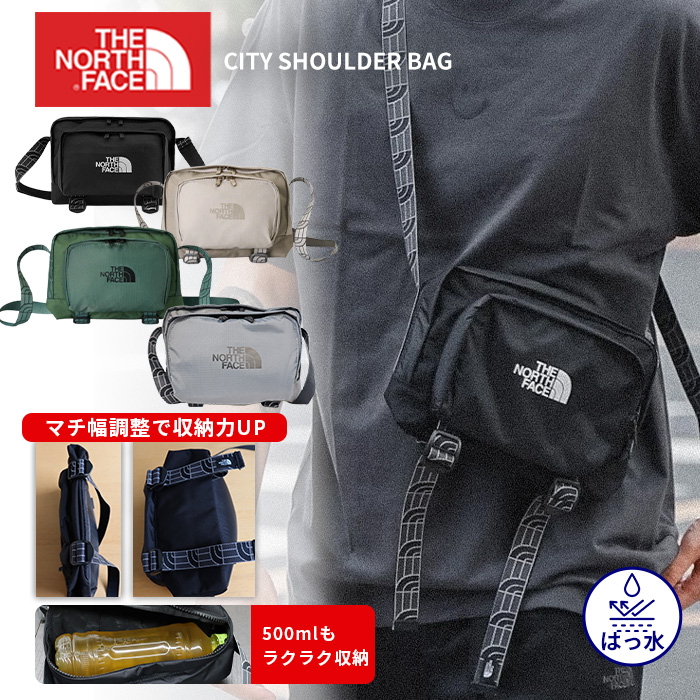 THE NORTH FACE ザ ノースフェイス メンズ レディース ショルダーバッグ CITY SHOULDER BAG シティー ポーチ